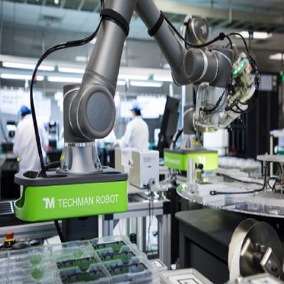 14KG 1100mm 6 Axis Industrial TM Cobot TM14 For Palletizing