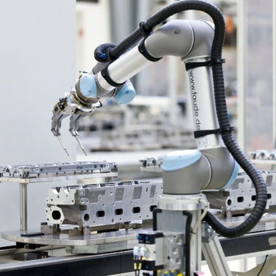 Industrial robot UR5 axis robot arm polisher cobot polishing robot universal work with agv polishing machine