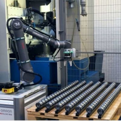 Welding Robot Arm OMRON TM12 With 6 Axis Robotic Arm Used For Welding As Collaborative Robot