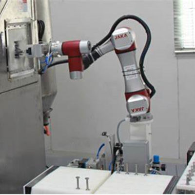 6 Axis Robotic Arm Of JAKA Zu 7s Cobot As Collaborative Universal Robot Used For Locking Screw