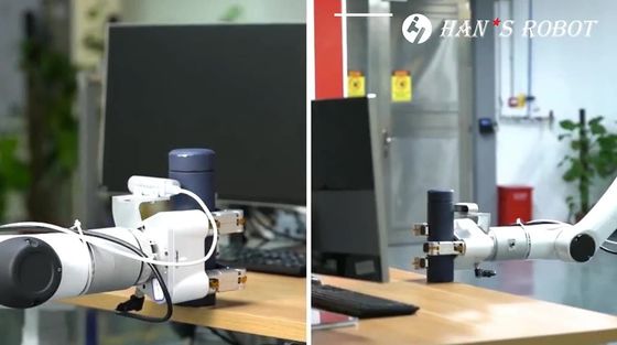 Robot Collaborative With AGV Robot Of Elfin E03 Repeatability 0.03mm 6 Axis Robotic Arm Manipulator