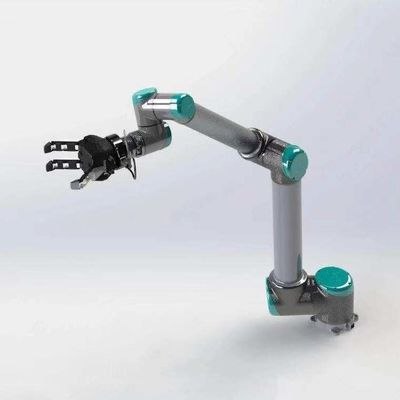 Robot Arm UR10 Matched with EOAT Onrobot Gripper Pressure Sensing System for Workpiece Grinding Cobot