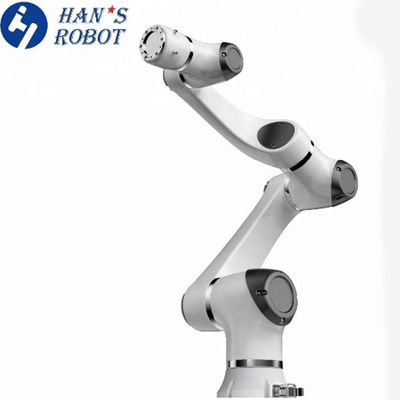 Robot arm 6 axis E5-L Elfin collaborative robot are applied for integrated automatic production line robot hand