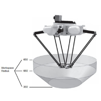 QUATTRO 650 Robot Arm 4 Axis With Basler Vision Tracking System