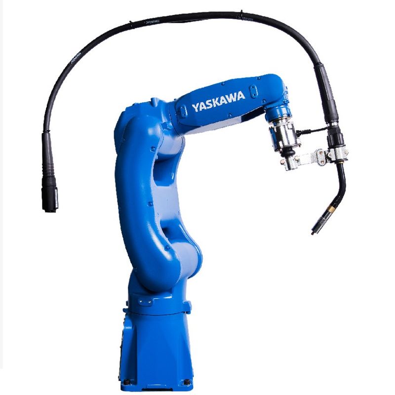 8kg Industrial Robot Arm YASKAWA AR700 For Arc Welders 727mm Arm Welding Robot