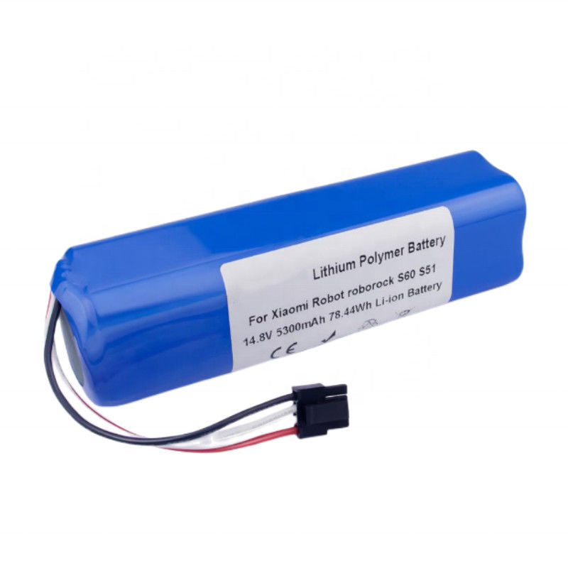 Sweeping Mopping Robot Battery Brr-2p4s-5200d For Xiaomi S50 S51 S55 T60 Vacuum Cleaner 5200mah