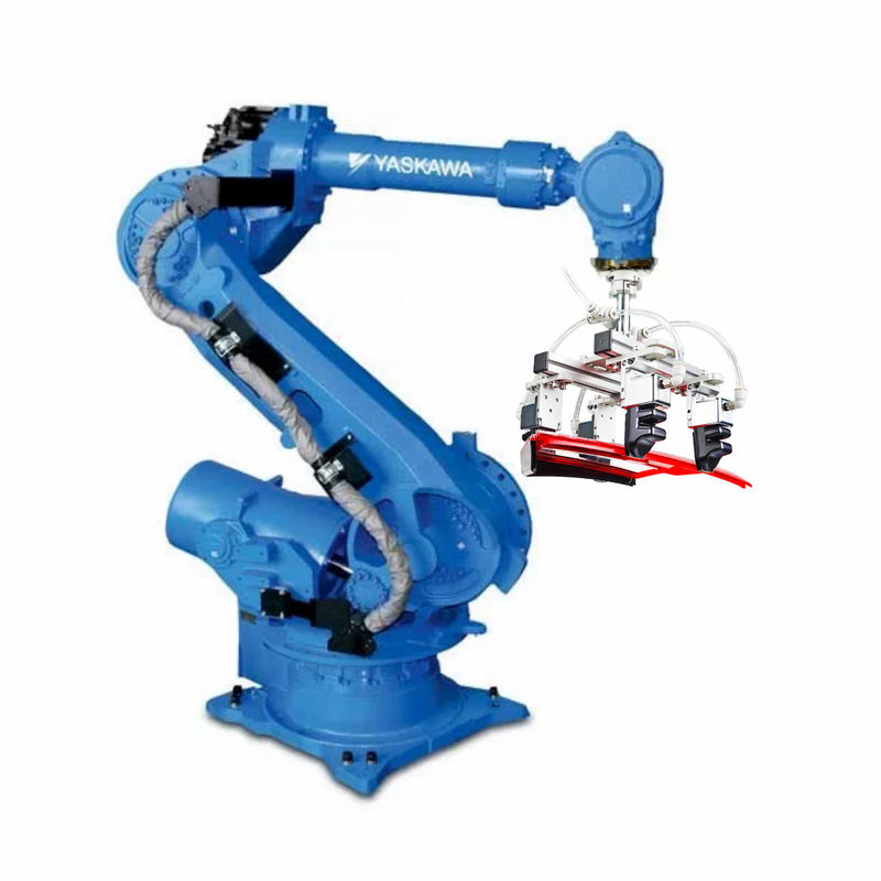 MPL80 II Palletizing Robot Arm Playload 80kg Industrial For High Speed Case Packing