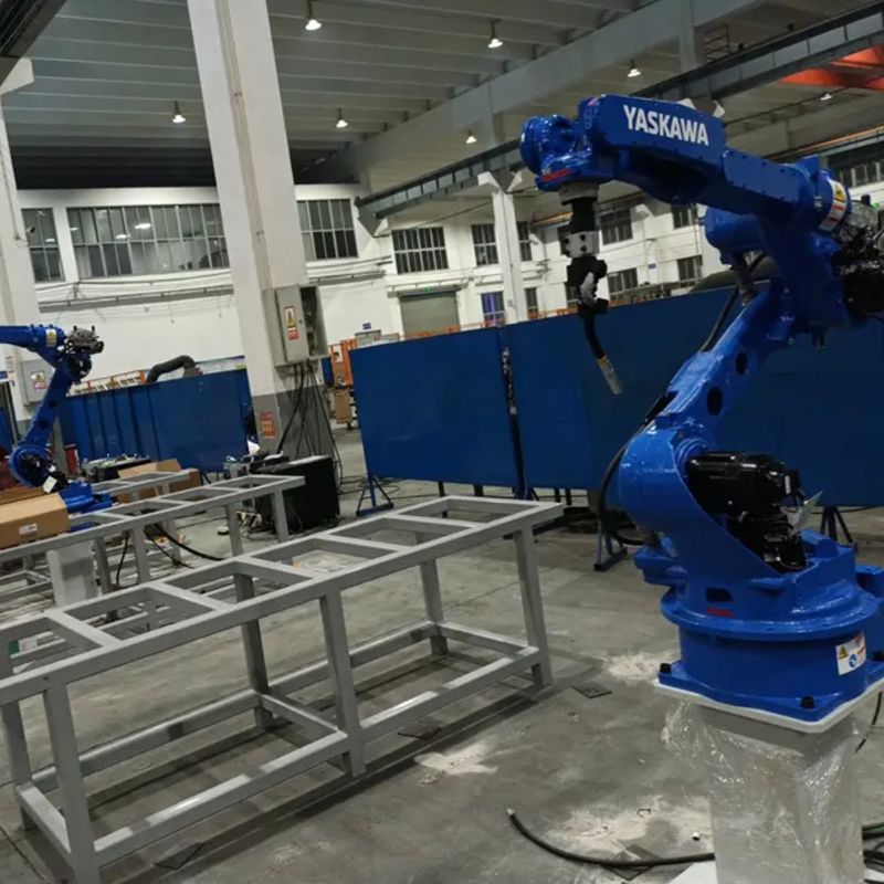 2000W 4000W Industrial Welding Robots Robotic Arm Laser Cutter