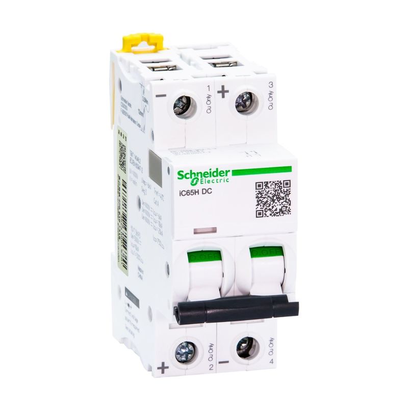 Schneider  contactor Acti9 iC65 series DC MCB C Cure 20ka iC65L DC 1P 2P 3P 4P 1A 2A 3A 4A 6A 8