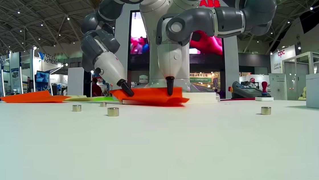Automatic Collaborative  Robot That Low Cost Industrial Robot Arm Yumi  As Cobot Robot